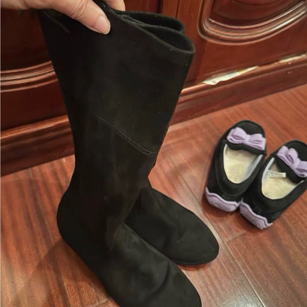 Chic Black Over the Knee Boots